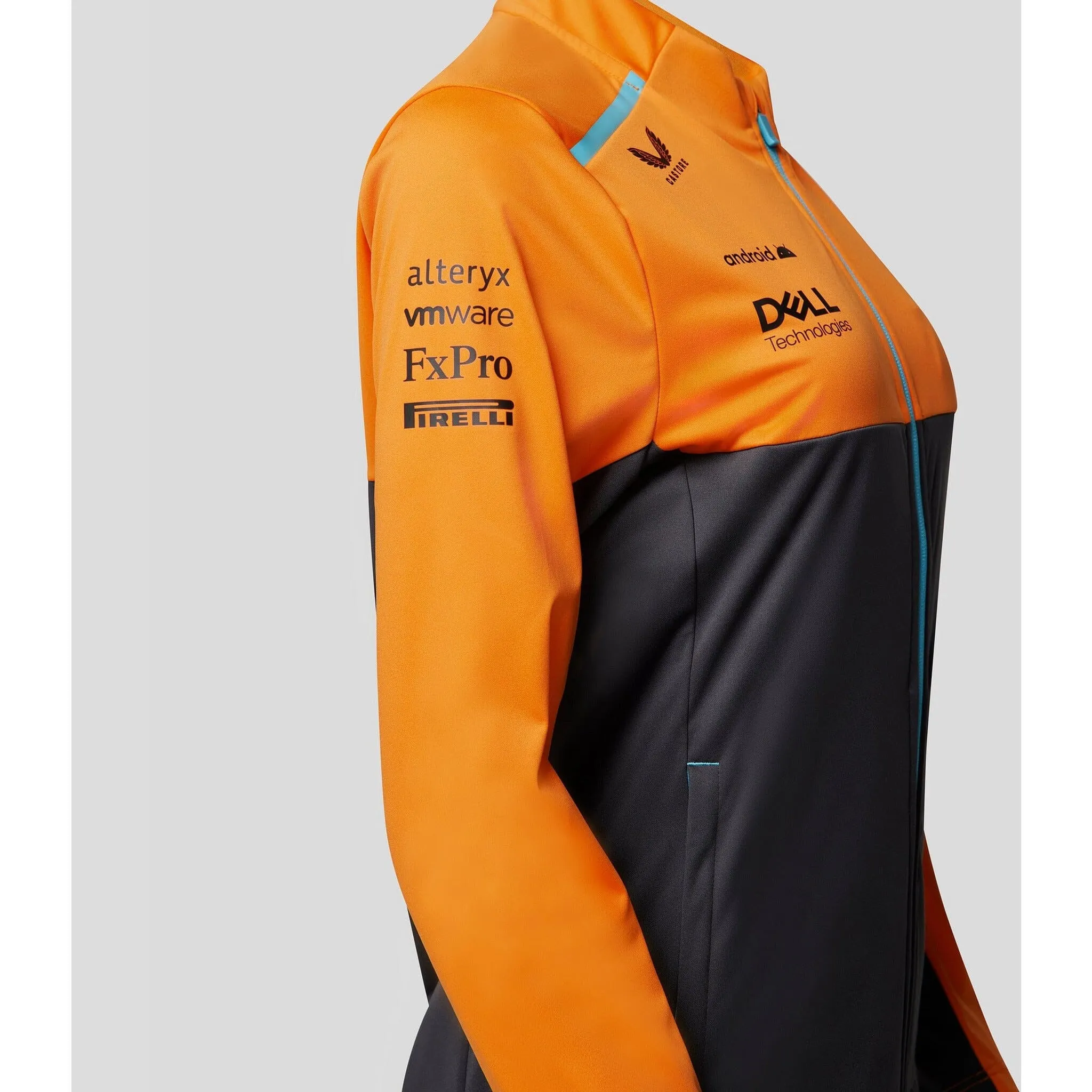 McLaren F1 Women's 2023 Team Softshell Jacket - Phantom