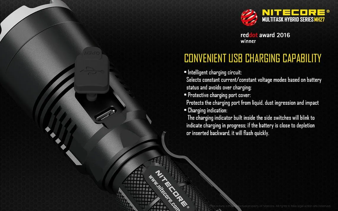 Nitecore MH27 - 1000 Lumens