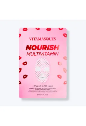 Nourish Multivitamin Metallic Face Sheet Mask