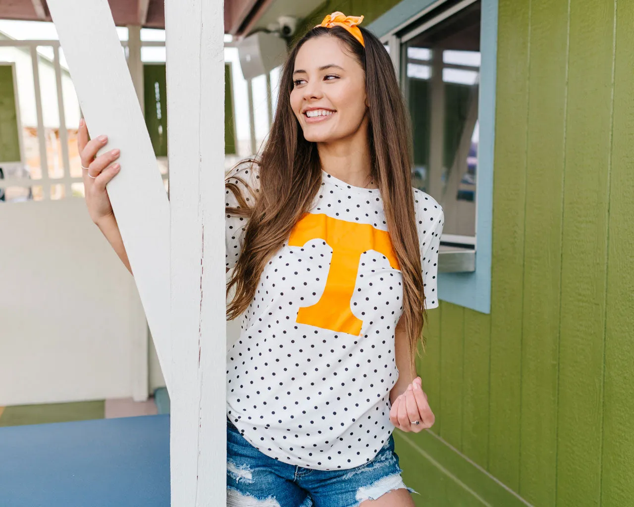 Ole Miss Halftime Polka Dot Tee