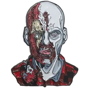 PLAID SHIRT ZOMBIE pin