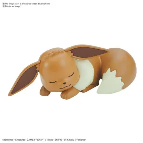 Pokemon Model Kit Quick!! 07 Eevee Sleeping Pose