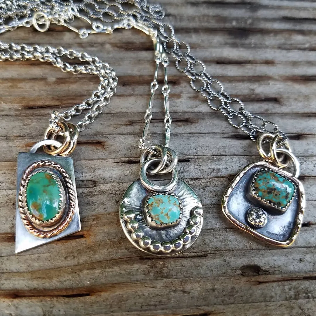 Royston Green Turquoise Necklace