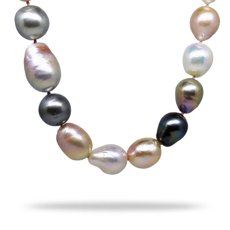 Summertime Multi-Colored Pearl Strand