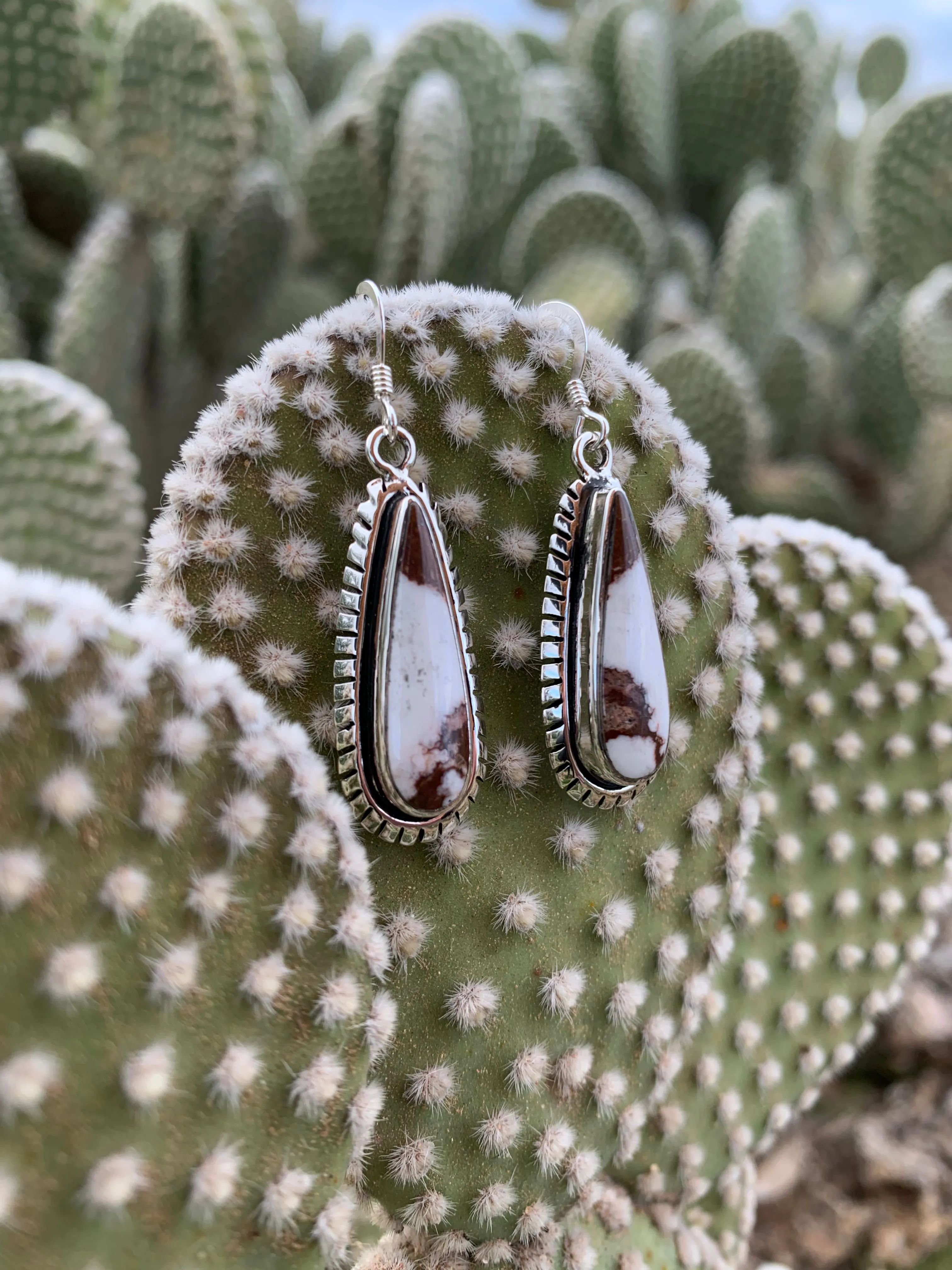 Teardrop Wild Horse earrings