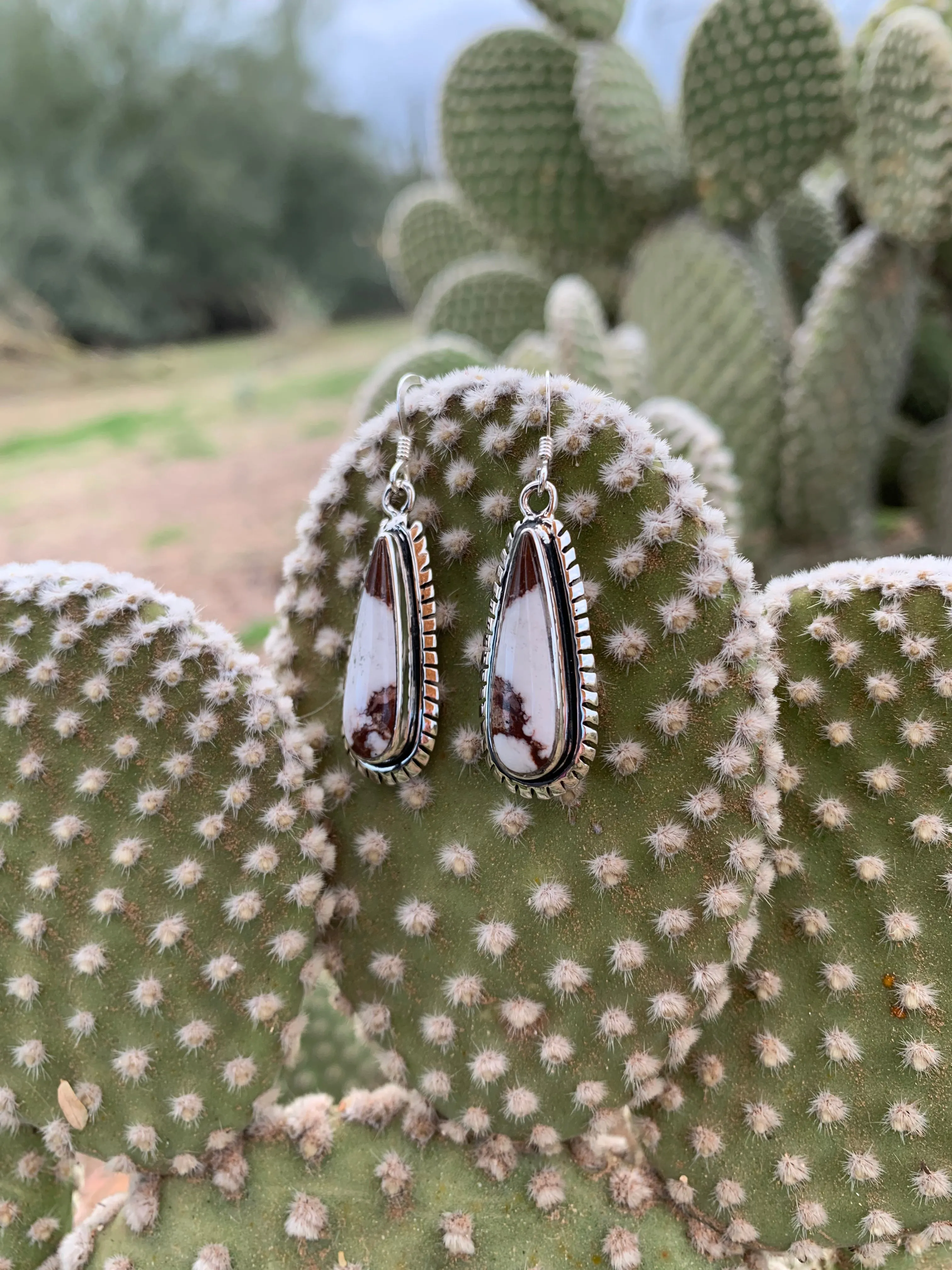 Teardrop Wild Horse earrings