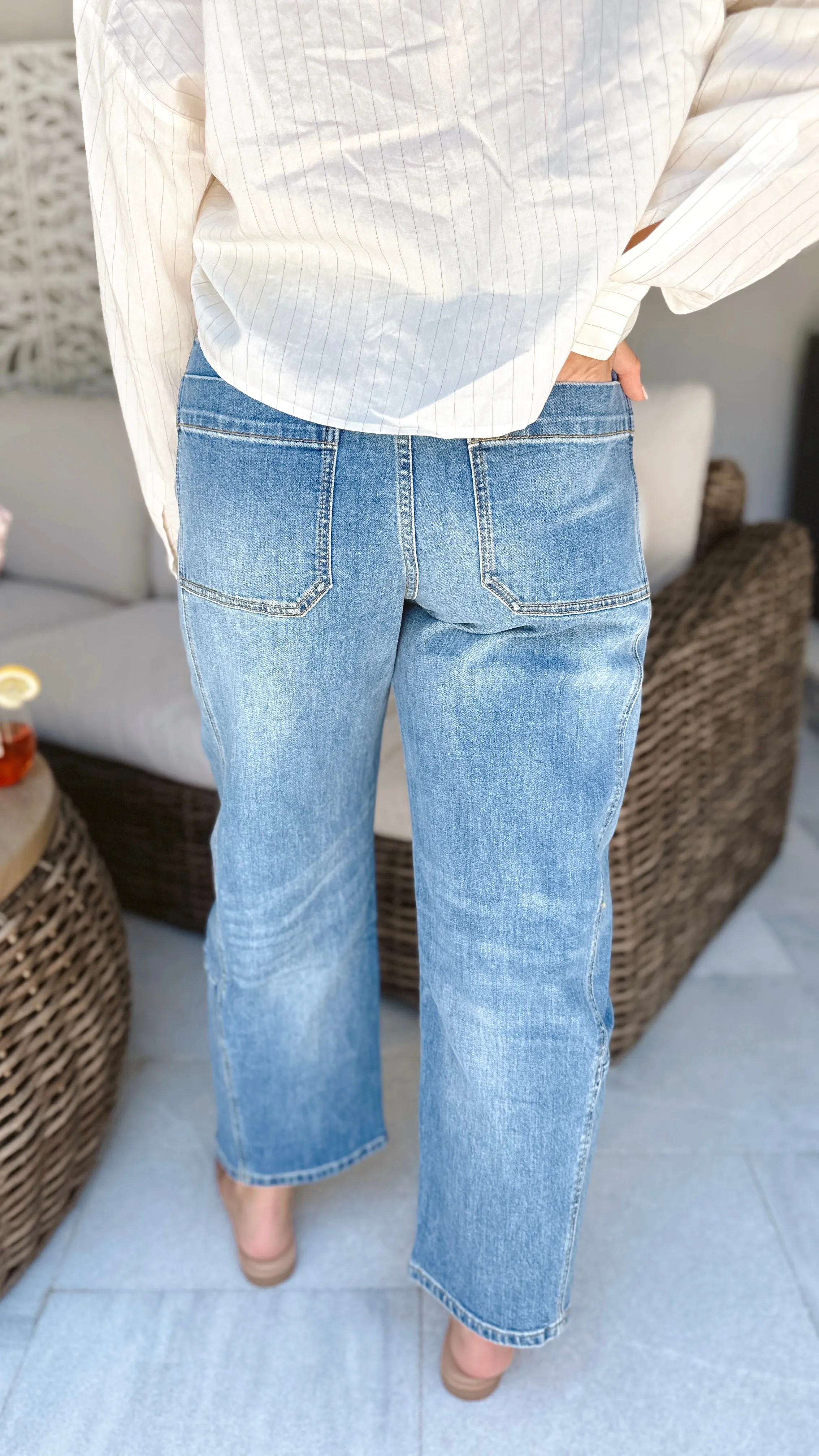 The Out Of Office Barrel Jeans