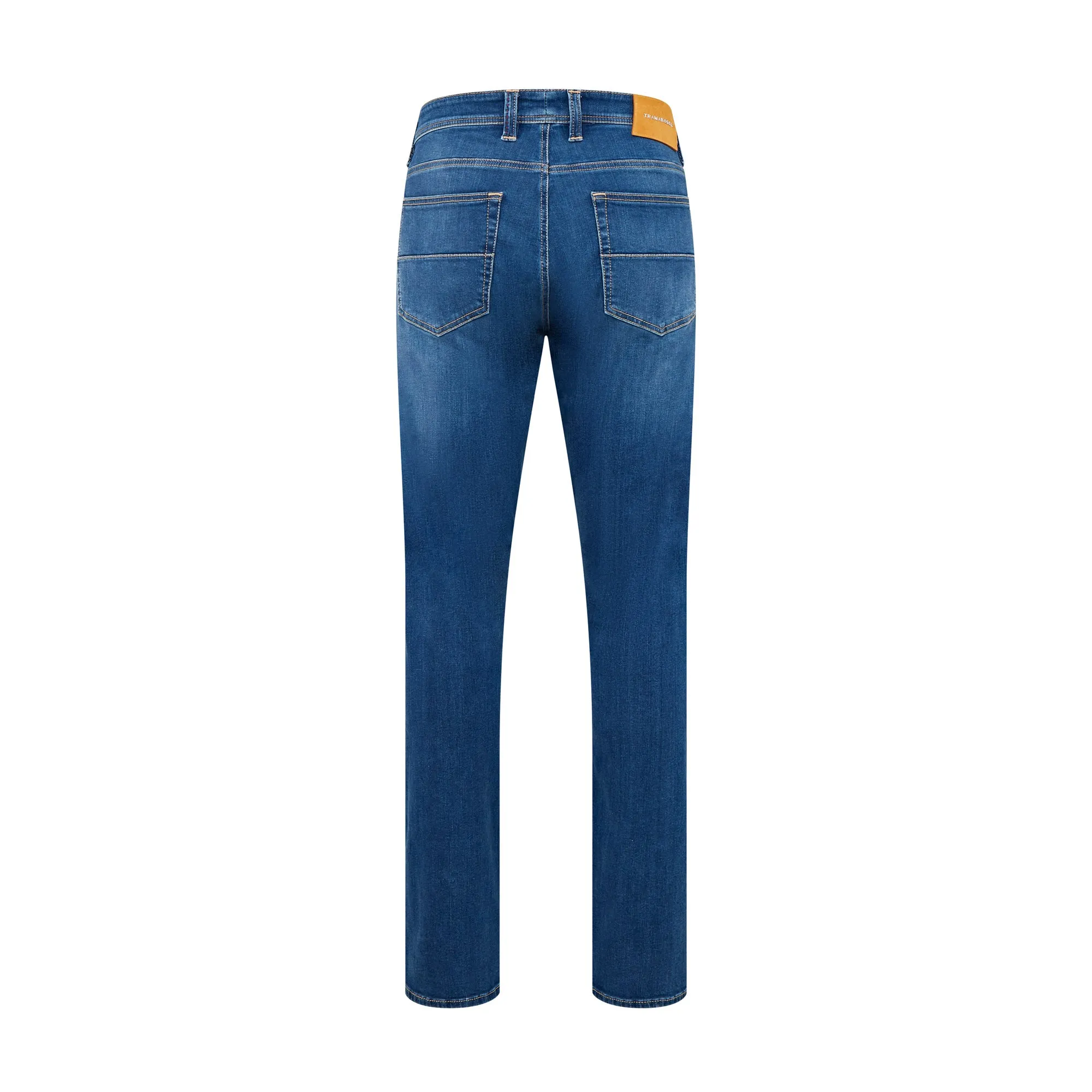 Tramarossa Leonardo Super Stretch Denim Jeans, Blue - 6 Month Yellow Badge