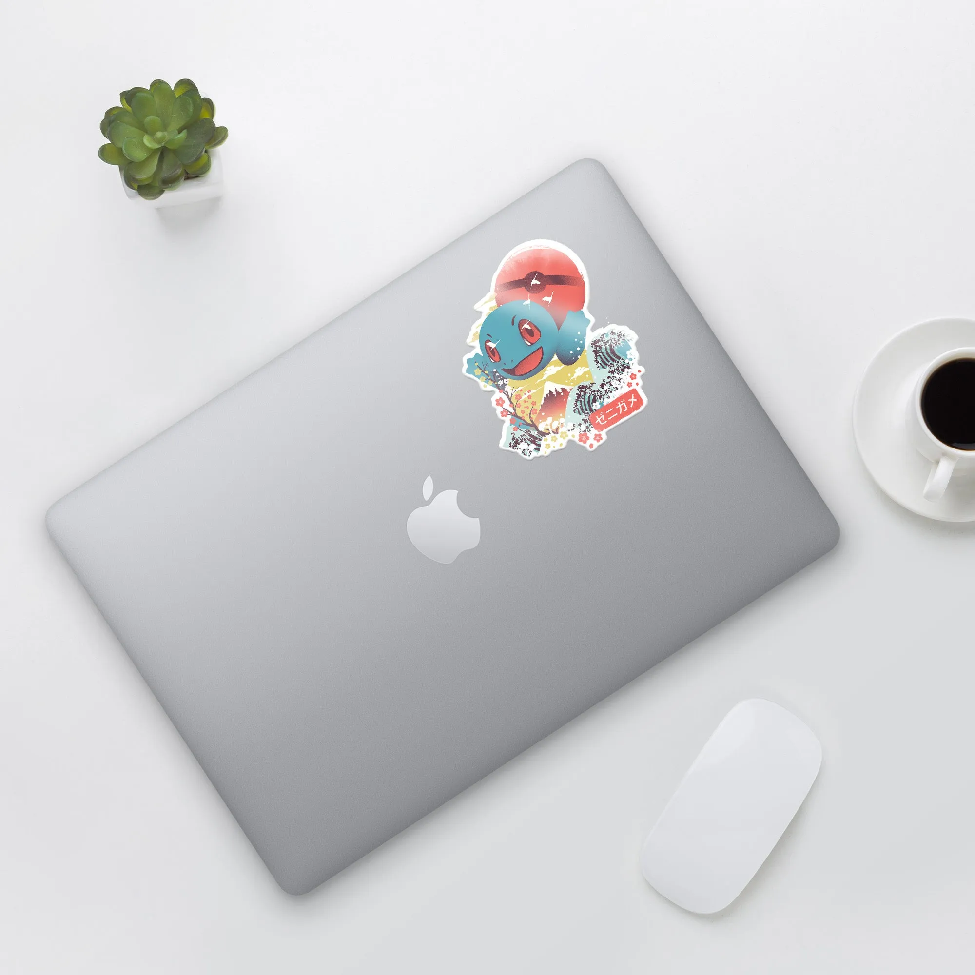 Ukiyo Squirtle Sticker