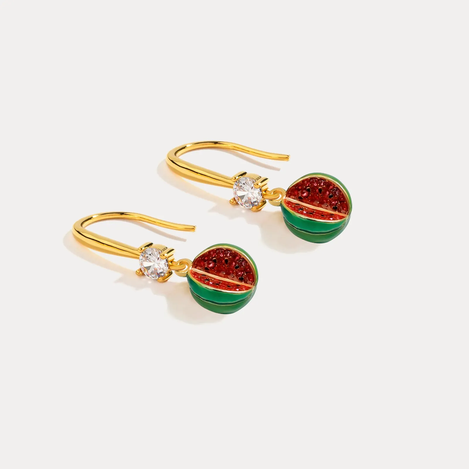 Watermelon Earrings