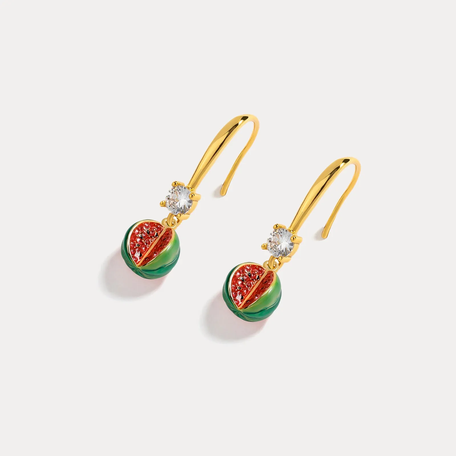 Watermelon Earrings