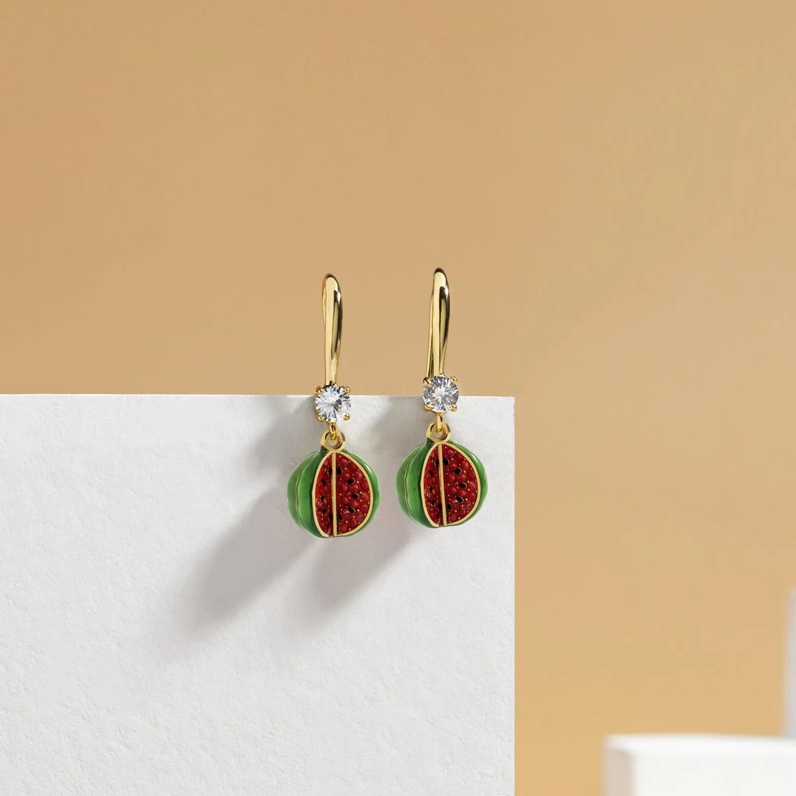 Watermelon Earrings