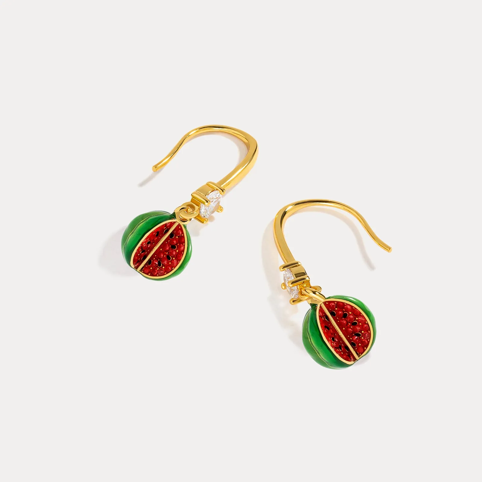 Watermelon Earrings