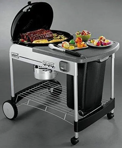 Weber Iron Charcoal Grills 57Cm Performer (44 Kg, Black)